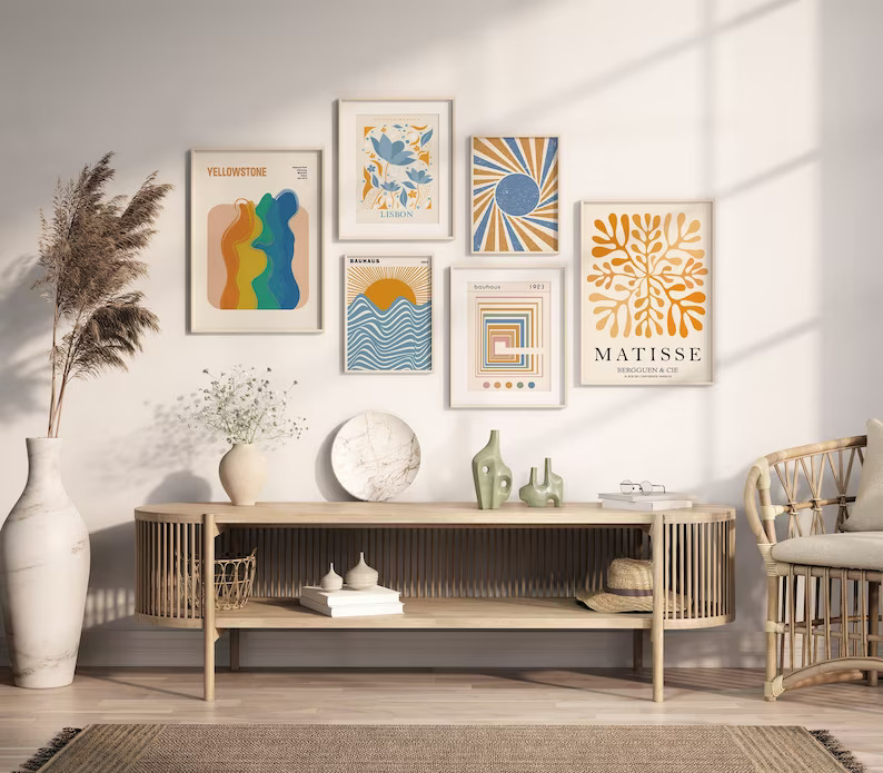 Matisse-Bauhaus 6'lı Turuncu Set