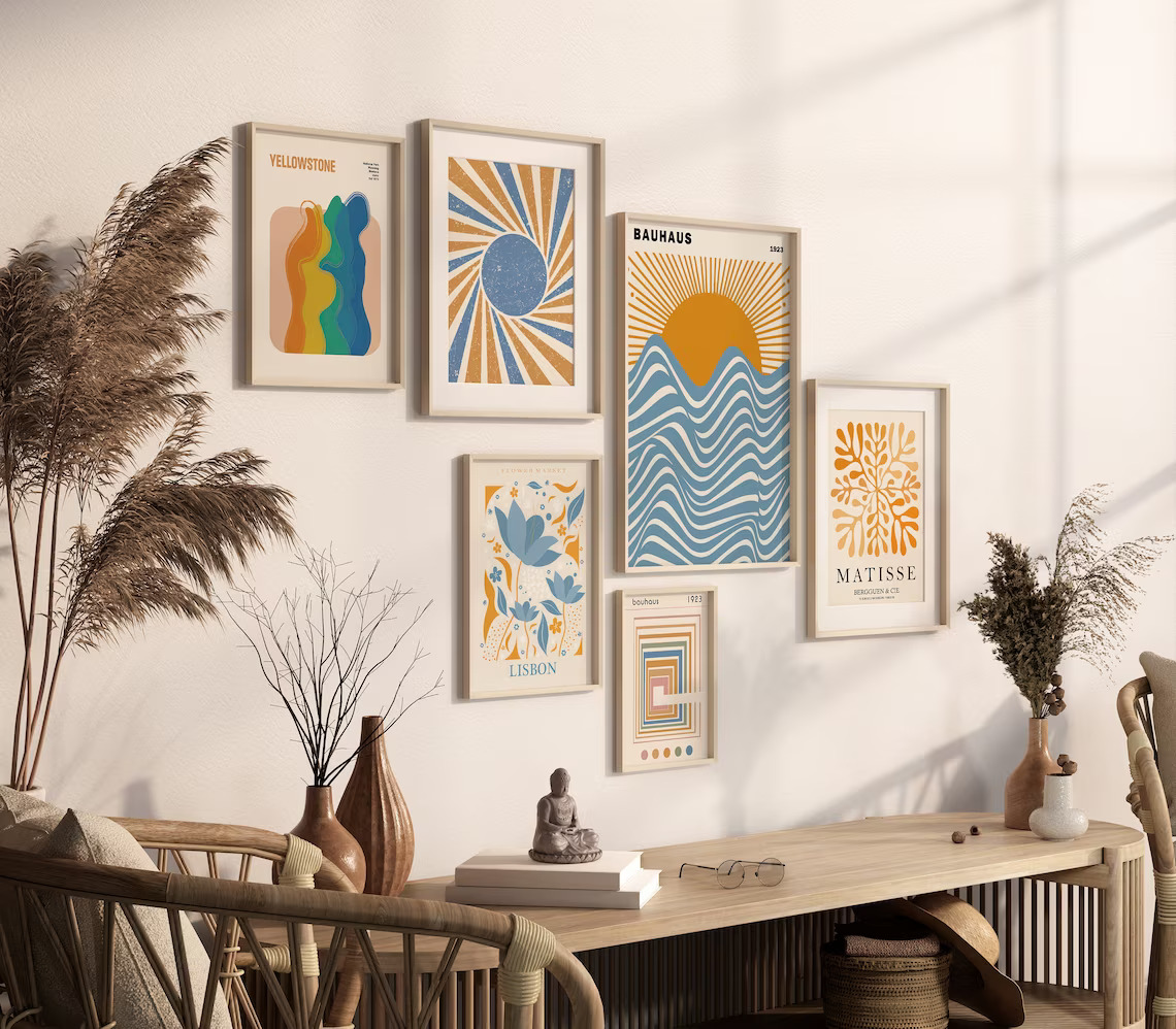 Matisse-Bauhaus 6'lı Turuncu Set - Görsel 2