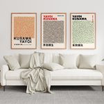 Yayoi Kusama 3'lü Poster Set