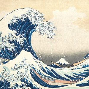 Hokusai Great Wave off Kanagawa Kanvas Tablo