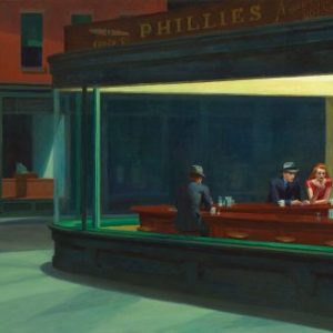 Edward Hopper Nighthawks Kanvas Tablo