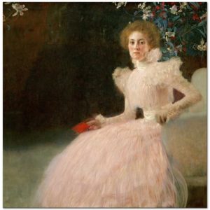 Gustav Klimt Sonya Knips Kanvas Tablo