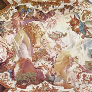 Cosmas Damian Asam Apollo'nun Zaferi Kanvas Tablo