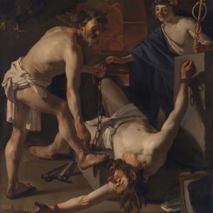 Dirck van Baburen Prometheus Kanvas Tablo