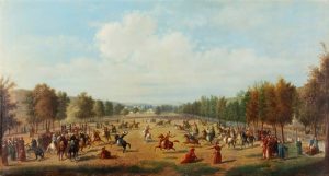 Luigi Acquarone A Jereed Game in Kağıthane Kanvas Tablo