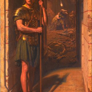 Edward John Poynter Ölümüne Sadık Kanvas Tablo