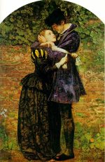 John Everett Millais A Huguenot Kanvas Tablo
