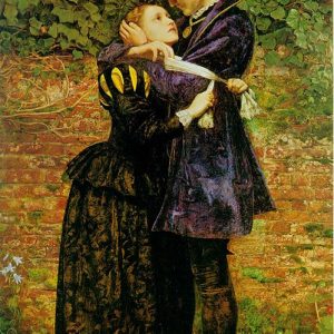 John Everett Millais A Huguenot Kanvas Tablo