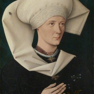 Bilinmeyen Sanatçı Portrait of a Woman of the Hofer Family Kanvas Tablo