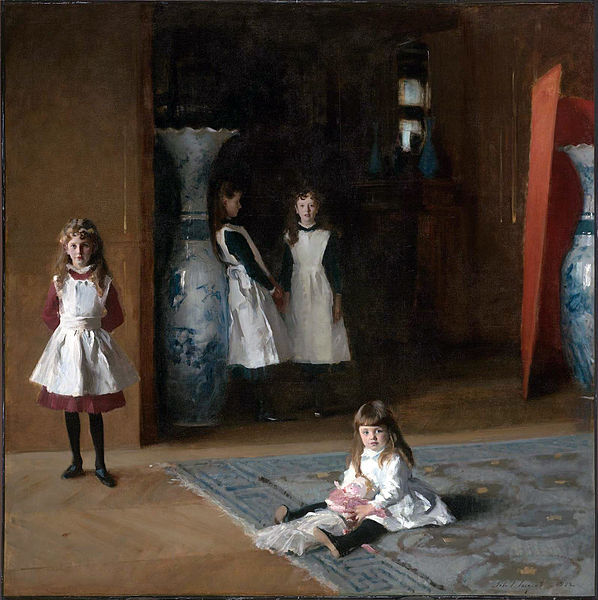 John Singer Sargent Edward Darley Boit'in Kızları Kanvas Tablo
