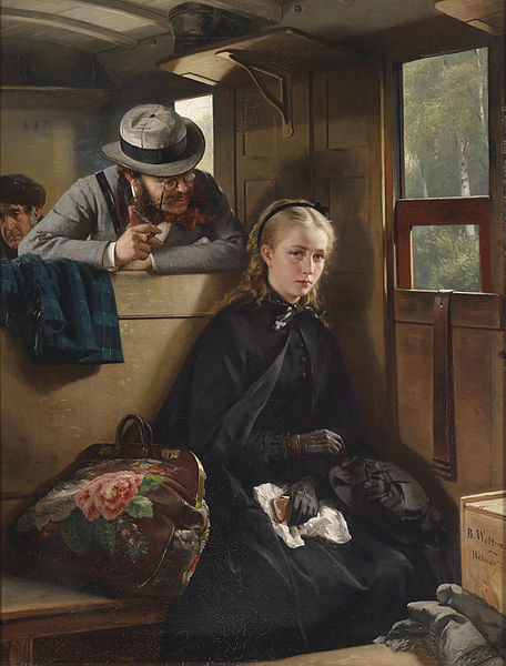Berthold Woltze The Annoying Gentleman Kanvas Tablo