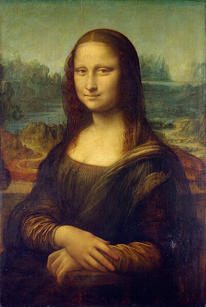 Leonardo da Vinci Mona Lisa Kanvas Tablo