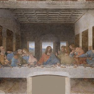 Son Akşam Yemeği The Last Supper Leonardo da Vinci Kanvas Tablo
