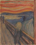 Edvard Munch Çığlık Kanvas Tablo