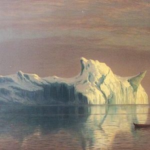 Albert Bierstadt Buzdağı Kanvas Tablo