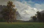 Albert Bierstadt Jungfrau Kanvas Tablo