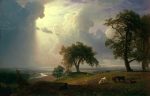 Albert Bierstadt Kaliforniya Baharı Kanvas Tablo