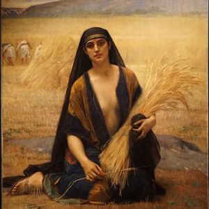 Alexandre Cabanel Ruth Glanant Kanvas Tablo