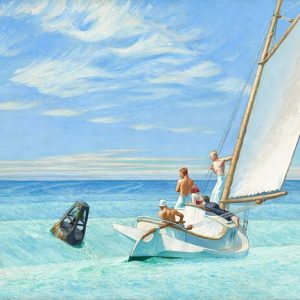 Edward Hopper Ground Swell Kanvas Tablo