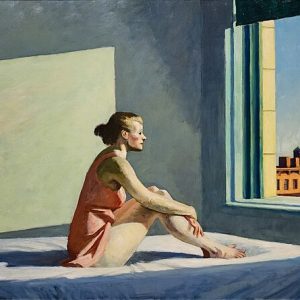 Edward Hopper Sabah Işığı Kanvas Tablo