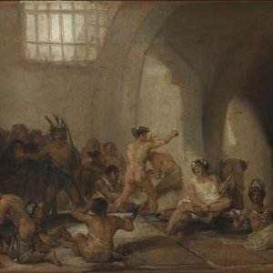 Francisco Goya Tımarhane The Madhouse Kanvas Tablo