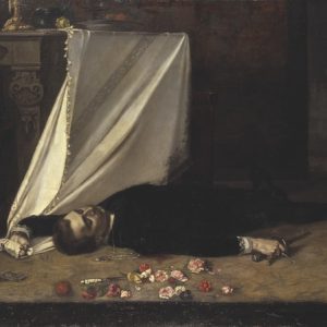 Gustaf Cederström Sonsöz Kanvas Tablo