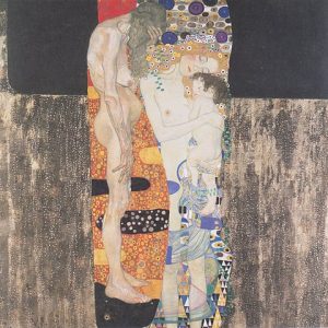 Gustav Klimt Kadın Yaşamında Üç Dönem Kanvas Tablo