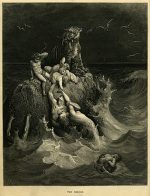 Gustave Dore Tufandan Bir Sahne Kanvas Tablo