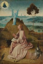 Hieronymus Bosch Aziz John Patmos'da Kanvas Tablo