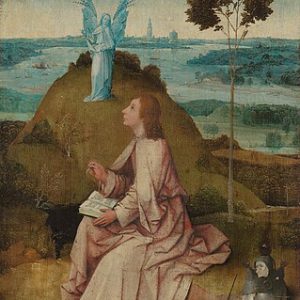 Hieronymus Bosch Aziz John Patmos'da Kanvas Tablo