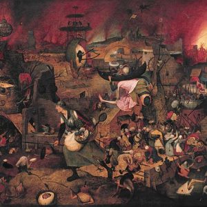 Pieter Bruegel Dulle Griet Kanvas Tablo