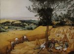 Pieter Bruegel Hasatçılar Kanvas Tablo