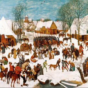 Pieter Bruegel Masumların Katliamı Kanvas Tablo
