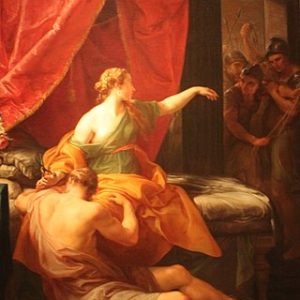 Pompeo Batoni Samson ve Delilah Kanvas Tablo