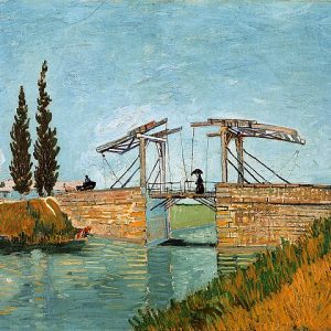 Vincent van Gogh Arles'teki Köprü Kanvas Tablo