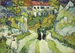 Vincent van Gogh Auvers'deki Merdiven Kanvas Tablo