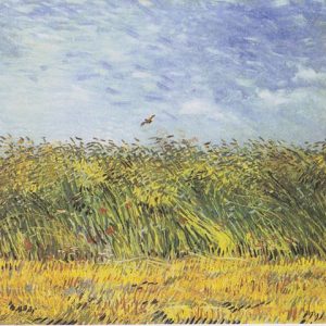 Vincent van Gogh Buğday Tarlası ve Keklik Kanvas Tablo