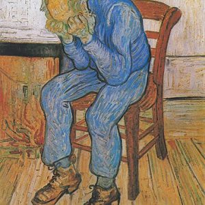 Vincent van Gogh Ebediyetin Eşiğinde Kanvas Tablo