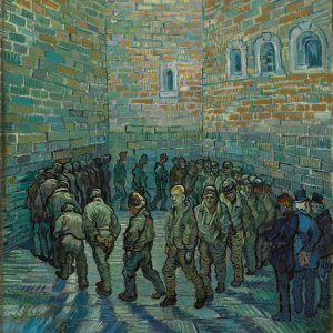 Vincent van Gogh Hapishane Avlusu Kanvas Tablo