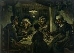 Vincent van Gogh Patates Yiyenler Kanvas Tablo