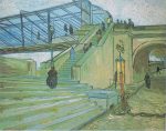 Vincent van Gogh Trinquetaille Köprüsü Kanvas Tablo