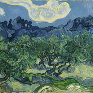 Vincent van Gogh Zeytin Ağaçları Kanvas Tablo