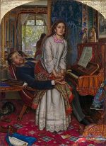 William Holman Hunt Uyanan Vicdan Kanvas Tablo