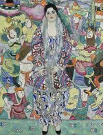 Gustav Klimt Friederike Maria Beer'in Portresi Kanvas Tablo