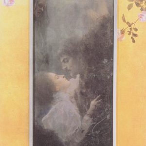 Gustav Klimt Aşk Love Kanvas Tablo