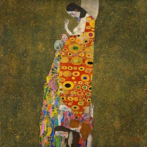 Gustav Klimt Umut II Hope II Kanvas Tablo