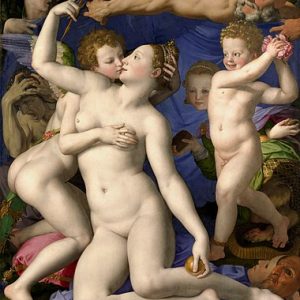 Agnolo Bronzino Venüs'ün Zafer Allegorisi Kanvas Tablo