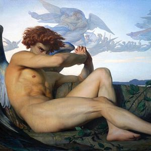 Alexandre Cabanel Düşmüş Melek Kanvas Tablo
