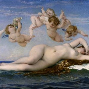 Alexandre Cabanel Venüs'ün Doğuşu Kanvas Tablo