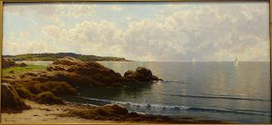 Alfred Thompson Bricher Gerrish Adası Kanvas Tablo